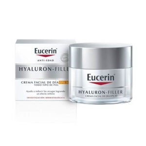 Crema Facial Eucerin Hyaluron - Filler, de Día, FPS 30