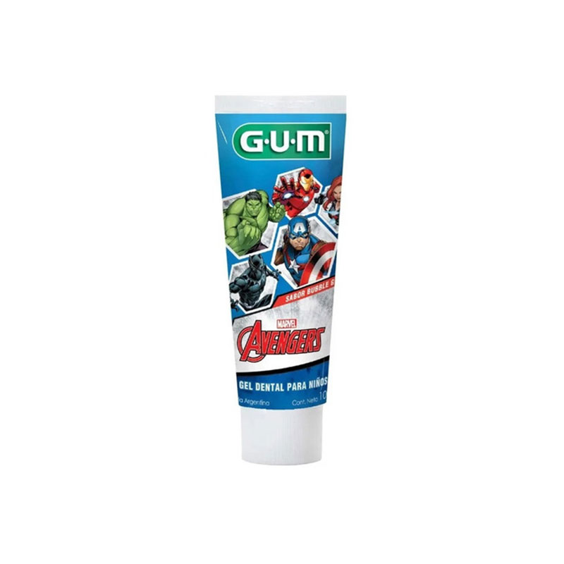 Gel Dental Gum Para Niños Avengers