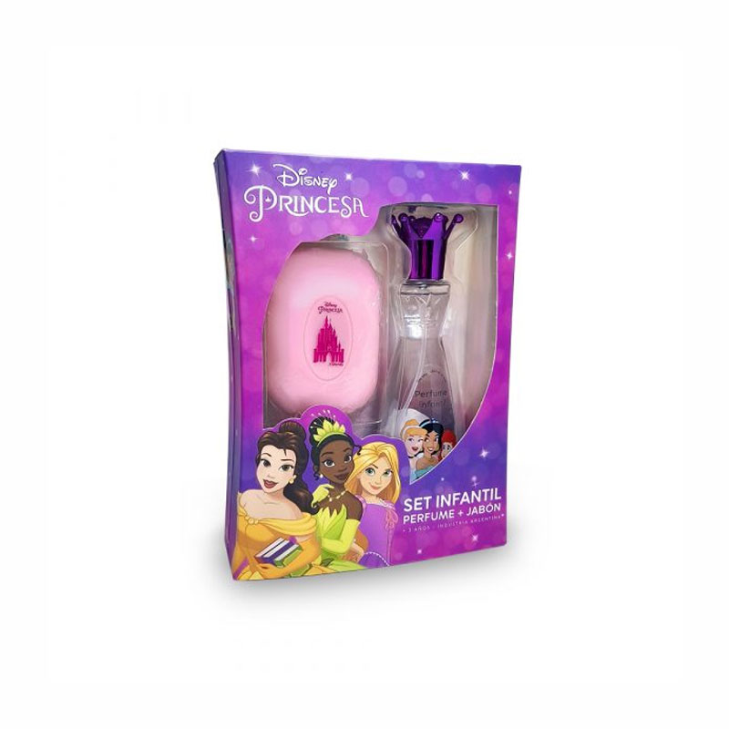 Disney Princesa Set Infantil Perfume + Jabón
